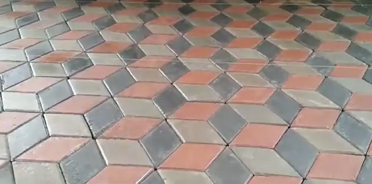 Proyek pemasangan paving block conblock rapi di area parkir Jogja oleh Pavingblock99